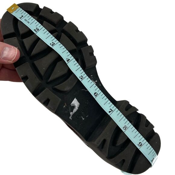 Donald J. Pliner Elyas Lace Up Boots Maroon Size 6 - Picture 14 of 15